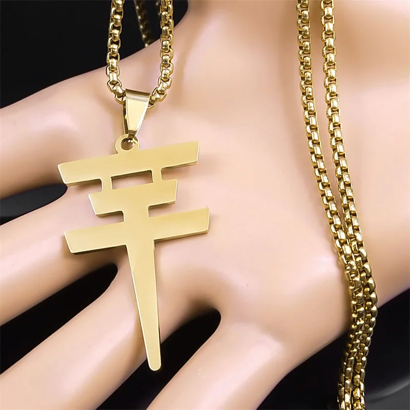 Tokio Hotel Pendant Necklace Stainless Steel