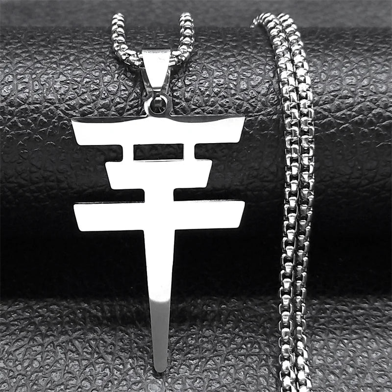 Tokio Hotel Pendant Necklace Stainless Steel